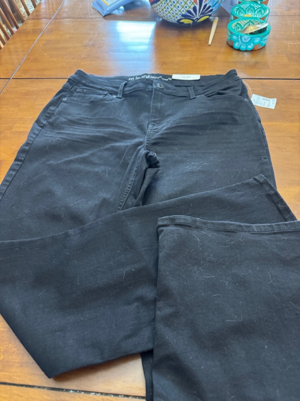 Maurices Black Boot Cut Pants